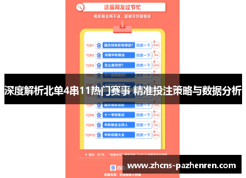 深度解析北单4串11热门赛事 精准投注策略与数据分析